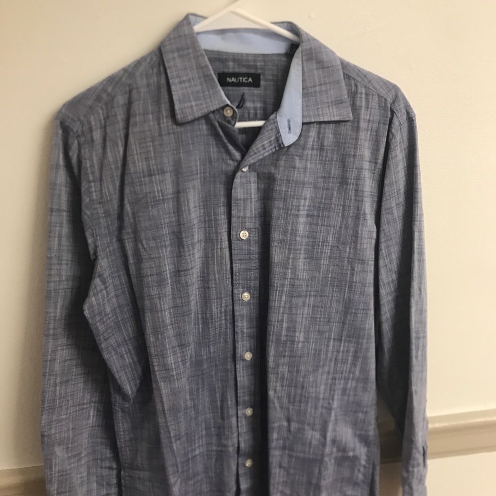 Nautical Blue Button-Down